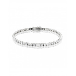 5.20ct Lab Grown Diamond Tennis Bracelet  in 14ct White Gold